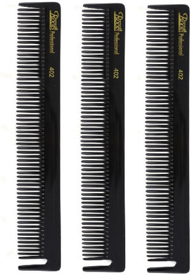 

Roots Professional Cutting Combs - Black - Pack of 3