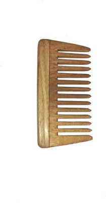 

Ginni Marketing Ginni Small/ Baby Detangler Neem Wood Comb(4 Inches)
