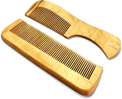

A Shreeparna Wooden Comb set of 2
