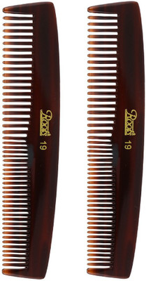 Roots Brown Pocket Comb - Pack of 2