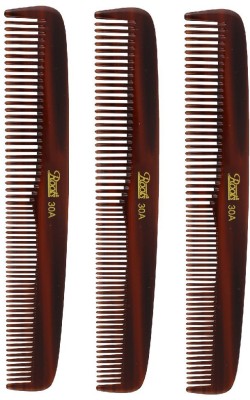 ROOTS Brown Pocket Comb - Pack of 3