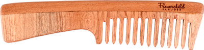 

Flower Child Handcrafted Neemwood - Anti static, Anti Dandruff and Eco-friendly - Handle comb:Fine Bristles (195mm*45mm)