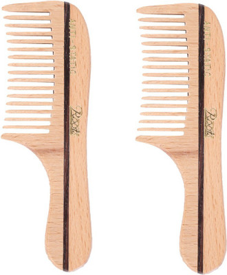 

Roots Wooden Moustache Comb with Handle - Pack of 2