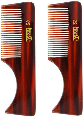 

Roots Brown Pocket Comb for Moustache - Pack of 2