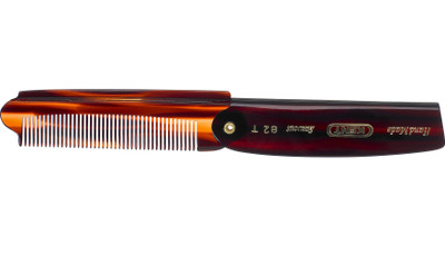 

Kent 82T Authentic Handmade Super fine Folding Comb - 90mm