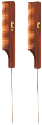 

Roots Brown Fine Teeth Wired Sectioning/Styling Comb - Pack of 2