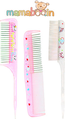

Mamaboo Transparent Color Hair Combs Set