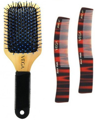 

VEGA Wooden Paddle Brush & Women`s Dressing Comb