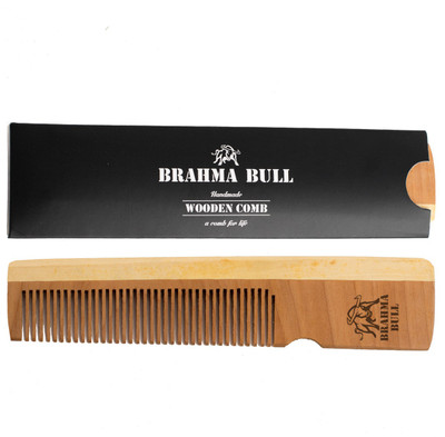 

Brahma Bull Wooden Comb (Pack of 2)