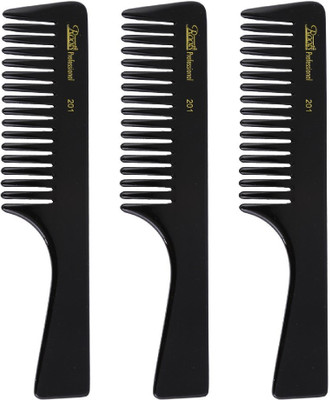 

Roots Professional Detangling Combs - Black - Pack of 3