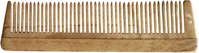 

Ginni Marketing Baby/Pocket Neeem Wood Comb-Detangler (10.5x0.55x0.8 cm)