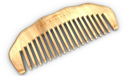 

Sir Reginalds Beard Comb Hand Made- Engraved- Beautifully Crafted- Sandalwood