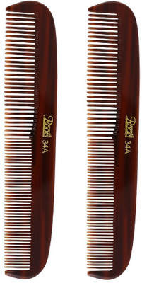 

Roots Brown Dressing Comb for Medium Length Fine Straight Hair - Pack of 2