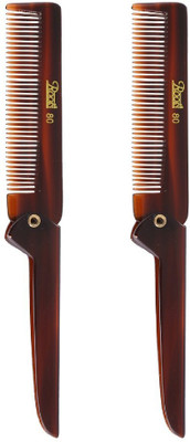 

Roots Brown Folding Pocket Comb - Pack of 2