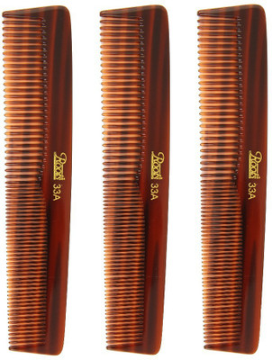 

Roots Brown Dressing Comb for Long/Straight Hair - Pack of 3