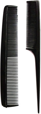 

A Shreeparna Professional Dressing Cutting & Styling Hair Comb Pack of 2