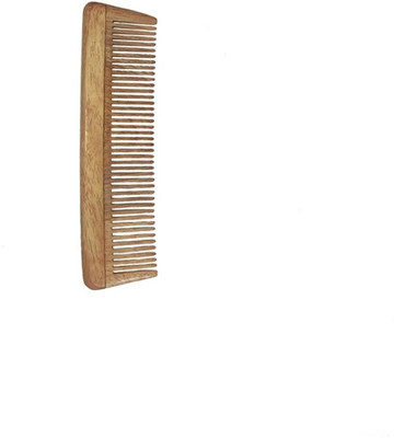

Ginni Marketing Ginni 5 Inches Baby / Pocket Regular Neem Wood Comb