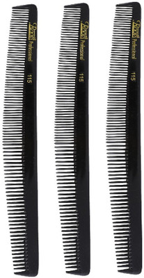 

Roots Professional Cutting Combs - Black - Pack of 3