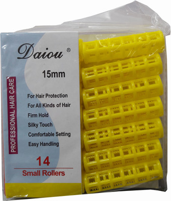 Beauty Studio HAIR ROLLERS Hair Curler(Yellow)
