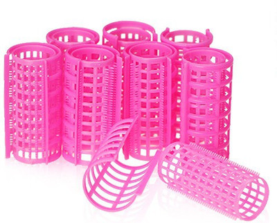 One Personal Care Self Holding Efficient Professional Salon Range Curl Formers Hair Curler(Pink) available at flipkart for Rs.135