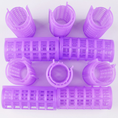 

Majik Set Of 10 Rollers Hair Curler(Purple)