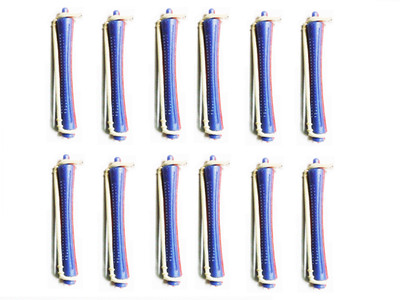 Pankh Plastic Perming Rollers Hair Curler(Blue)