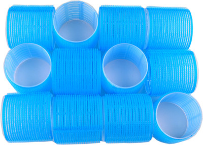 

Majik Sponge and Plastic Rollers Hair Curler(Blue)