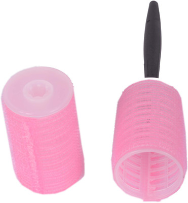 

Styler Styling Velcro Soft Curler Hair Curler(Pink)