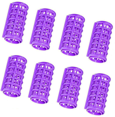 

Pankh Plastic Rollers Hair Curler(Purple)