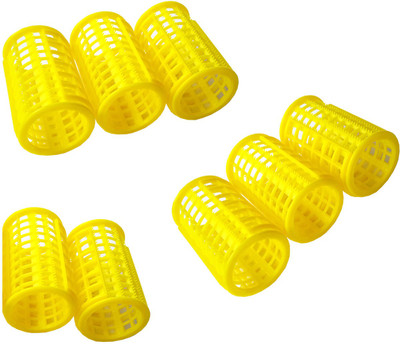 

HomeoCulture Plastic hair rollers Hair Accessory Set(Yellow)