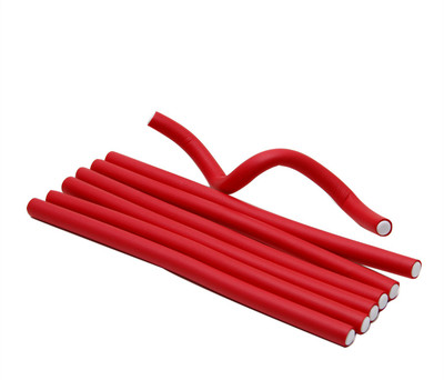 Imported Roller - set of 7 pcs Hair Curler(Red)