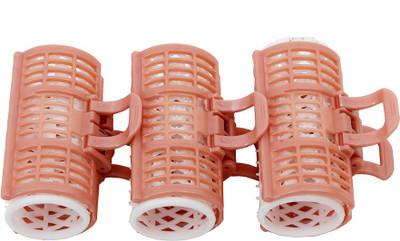 

Daiou Beige Pack of 3 Hair Curler(Brown)