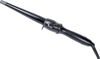 

Berina Professional LCD Ceramic Conical Curling Tong Hair Curler(Black)