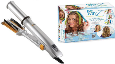 

Hairinstyler Instyler Rotating Hot Iron Magic Leverag Machine Care Device Plus Wavz Plastic Stick Curl Styler With Cool Touch And Ionic Bristles Hair Curler(Multicolor)
