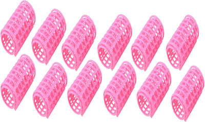

Out Of Box Small Self Holding Rollers Pack of 12 Hair Curler(Multicolor)