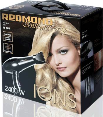 REDMOND 2400W Professional RF-503 Hair Dryer (Black) 