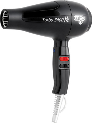 

ETI Italy Professional 2200 Watts AC Motor Turbo 3400XP Hair Dryer(Black)