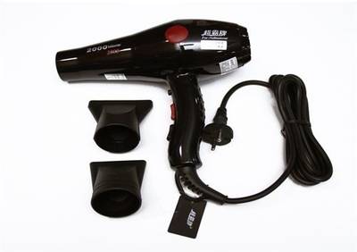 CHARTBUSTERS 2800 Hair Dryer (BLACK / RED) 