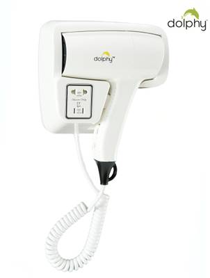 Dolphy Professional Wall mounted Hair Dryer HD-003 Hair Dryer ( White )