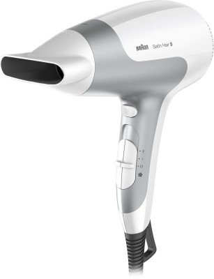 Braun HD 580 Hair Dryer(2500 W, White, Grey)