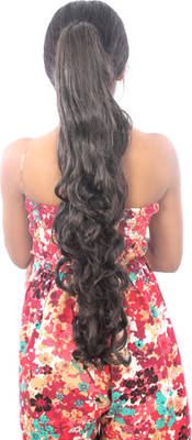

Ritzkart Women hi quality Synthetic Ponytail Hair Extension