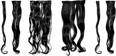 

Blossom Imported Quality 6pc set curly wavy 24 inch Hair Extension
