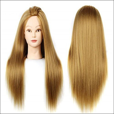 

Ritzkart Silky imported soft dummy for Prectise / Cutting / styling For Trainers Hair Extension