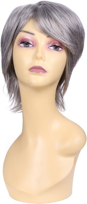 

Wig-O-Mania Joyce Japanese Syn Fibre Short Salt Pepper Hair Extension