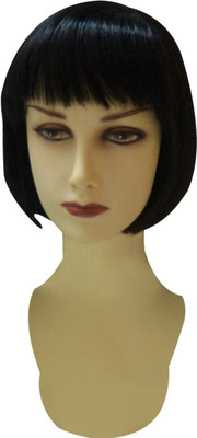 

Wig-O-Mania Natalia Syn Fibre Short Style Piece Dark Brown Hair Extension
