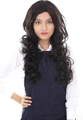 

Ritzkart Women Fibre Synthetic Natural wavy curly Long wig Hair Extension