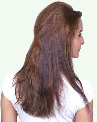 

Krome 99J Single Remy Bleached Stitched Human Extensions 16 Inches Hair Extension