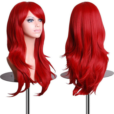 

Emax-Design Wigs 70cm 28" High Quality Women's Cosplay Wig Long Big Wavy Hair Extension