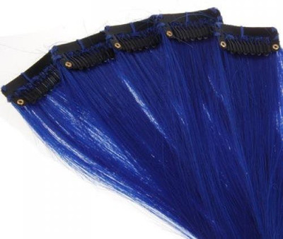 

Majik High quality Blue Set of 5 Hair Extension