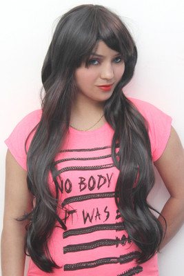 

Ritzkart Original Korean Fiber Synthetic Wig Mix wavy Heavy Long Hair Extension